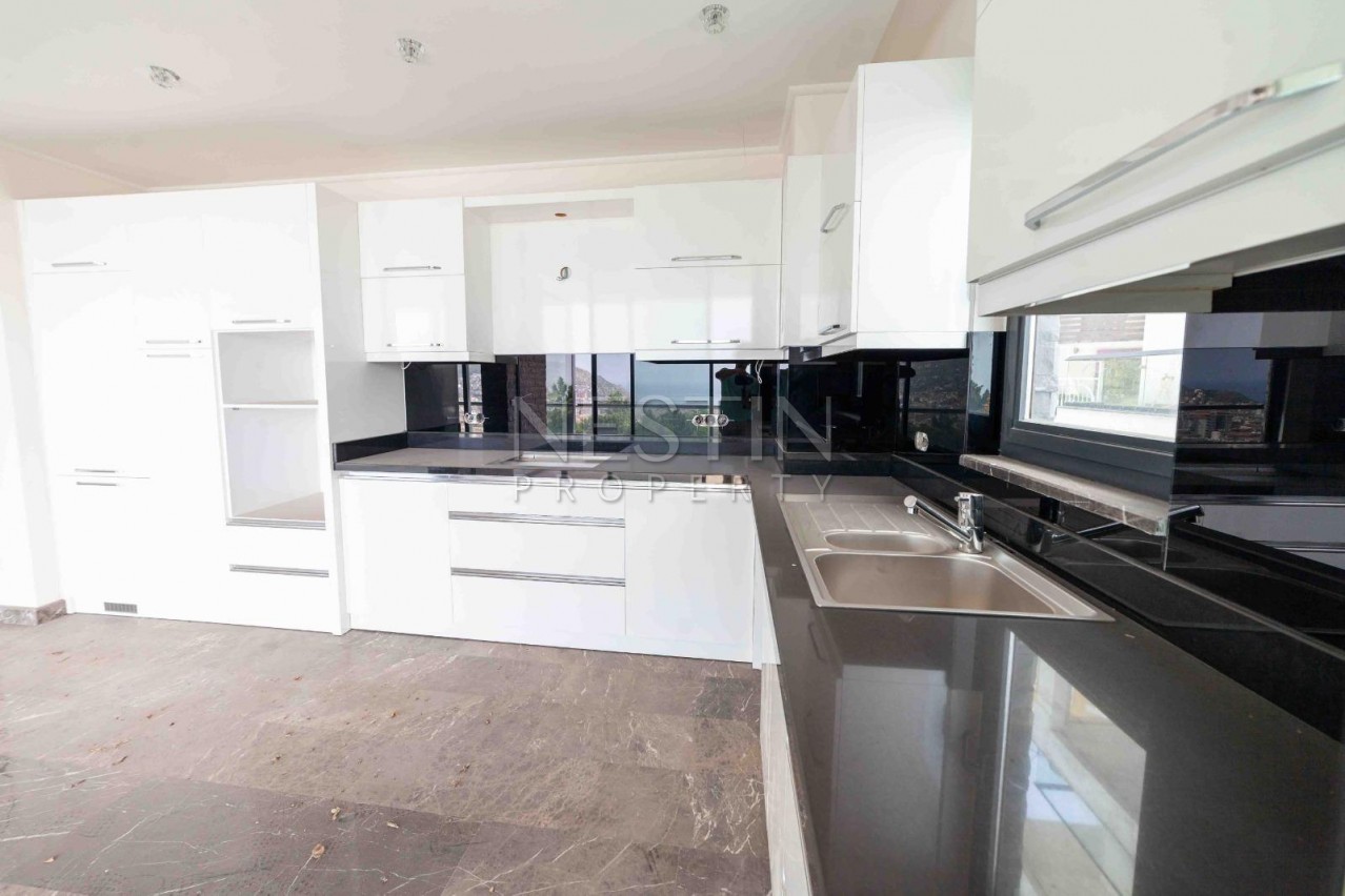 Современная квартира 2+1 в районе Бекташ с видом на море фото 14