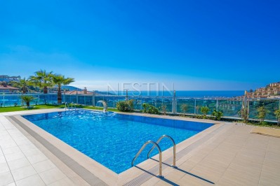 Новая роскошная вилла 4+1 с собственным бассейном в районе Каргыджак фото 5