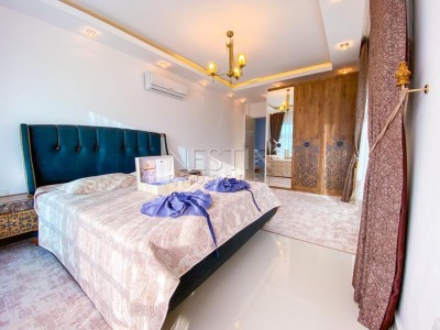 Новая роскошная вилла 4+1 с собственным бассейном в районе Каргыджак фото 17