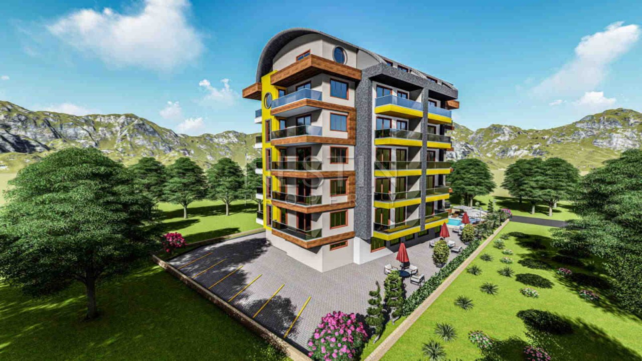 Новый строящийся комплекс в районе Джикджилли в 850 м от моря фото 11