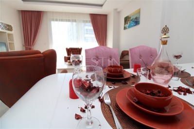 Квартира 1+1 в новом комплексе в 600 м от моря в Махмутларе фото 14