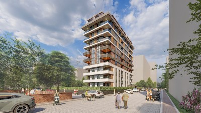 Квартира 3+1 от надежного застройщина в самом центре района Махмутлар и в 350 м от моря фото 2