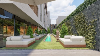 Квартира 3+1 от надежного застройщина в самом центре района Махмутлар и в 350 м от моря фото 13