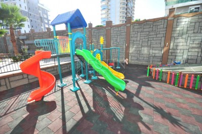 Большая квартира 1+1 в новом комплексе в Махмутларе фото 12