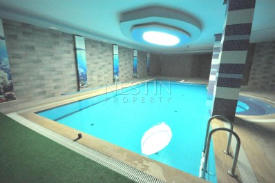 Большая квартира 1+1 в новом комплексе в Махмутларе фото 10