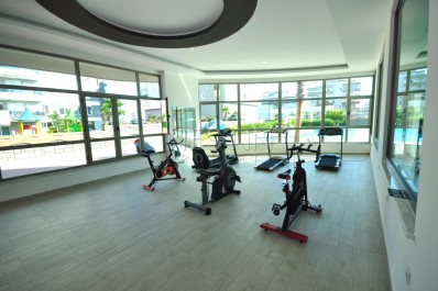 Большая квартира 1+1 в новом комплексе в Махмутларе фото 7