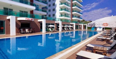 Квартира 1+1 в районе Тосмур с видом на море напрямую от собственника фото 1