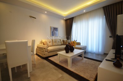 Квартира 1+1 в районе Каргыджак с видом на Средиземное море фото 4