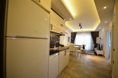 Квартира 1+1 в районе Каргыджак с видом на Средиземное море фото 6