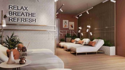 Комплекс на стадии строительства в 200 м от моря в Кестель фото 14