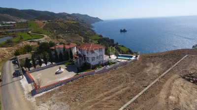 Роскошная вилла 5+1 на берегу Средиземного моря в Газипаша фото 6