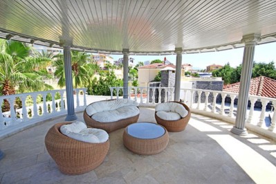 Стильная вилла 3+1 с бассейном в районе Махмутлар фото 17