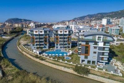 Квартира 4+1 в новом жилом комплексе в престижном районе Оба фото 1