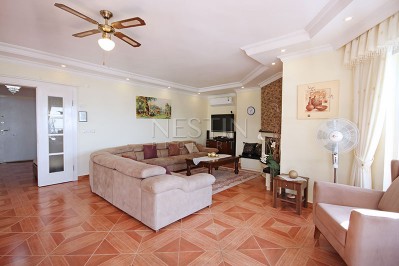 Уютная, большая Вилла 3+1 в районе Махмутлар с видом на горы и Средиземное море фото 3