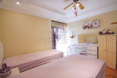 Уютная, большая Вилла 3+1 в районе Махмутлар с видом на горы и Средиземное море фото 33