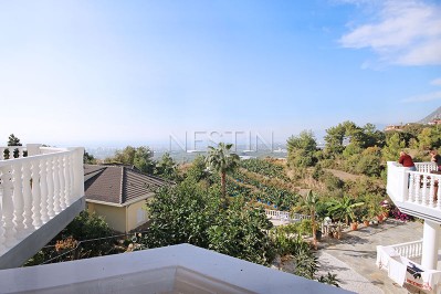 Уютная, большая Вилла 3+1 в районе Махмутлар с видом на горы и Средиземное море фото 42