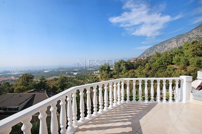 Уютная, большая Вилла 3+1 в районе Махмутлар с видом на горы и Средиземное море фото 43