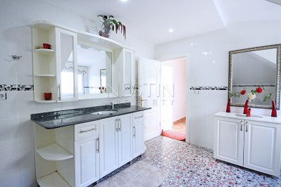 Уютная, большая Вилла 3+1 в районе Махмутлар с видом на горы и Средиземное море фото 49