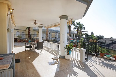 Уютная, большая Вилла 3+1 в районе Махмутлар с видом на горы и Средиземное море фото 59