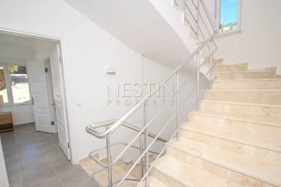 Большая Вилла 3+1 с бассейном в городе Аланья с видом на Средиземное море фото 29