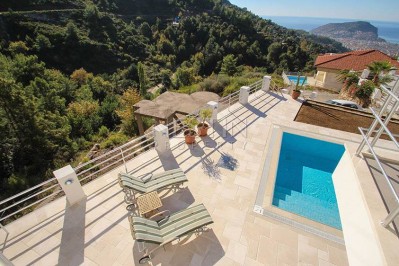 Большая Вилла 3+1 с бассейном в городе Аланья с видом на Средиземное море фото 32