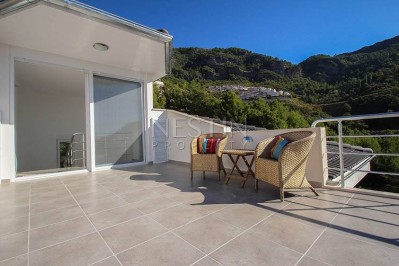 Большая Вилла 3+1 с бассейном в городе Аланья с видом на Средиземное море фото 33