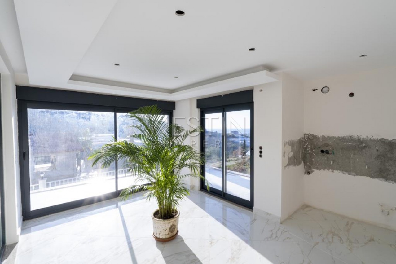 Просторная вилла 7+1 в районе Каргыджак с видом на море фото 14