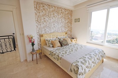 Большая вилла 3+1 в районе Каргыджак с видом на море и горы фото 32