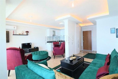 Большая квартира 2+1 в районе Махмутлар с панорамным видом на море фото 2