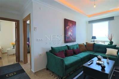 Большая квартира 2+1 в районе Махмутлар с панорамным видом на море фото 3