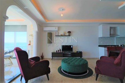 Большая квартира 2+1 в районе Махмутлар с панорамным видом на море фото 6