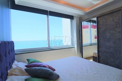 Большая квартира 2+1 в районе Махмутлар с панорамным видом на море фото 19