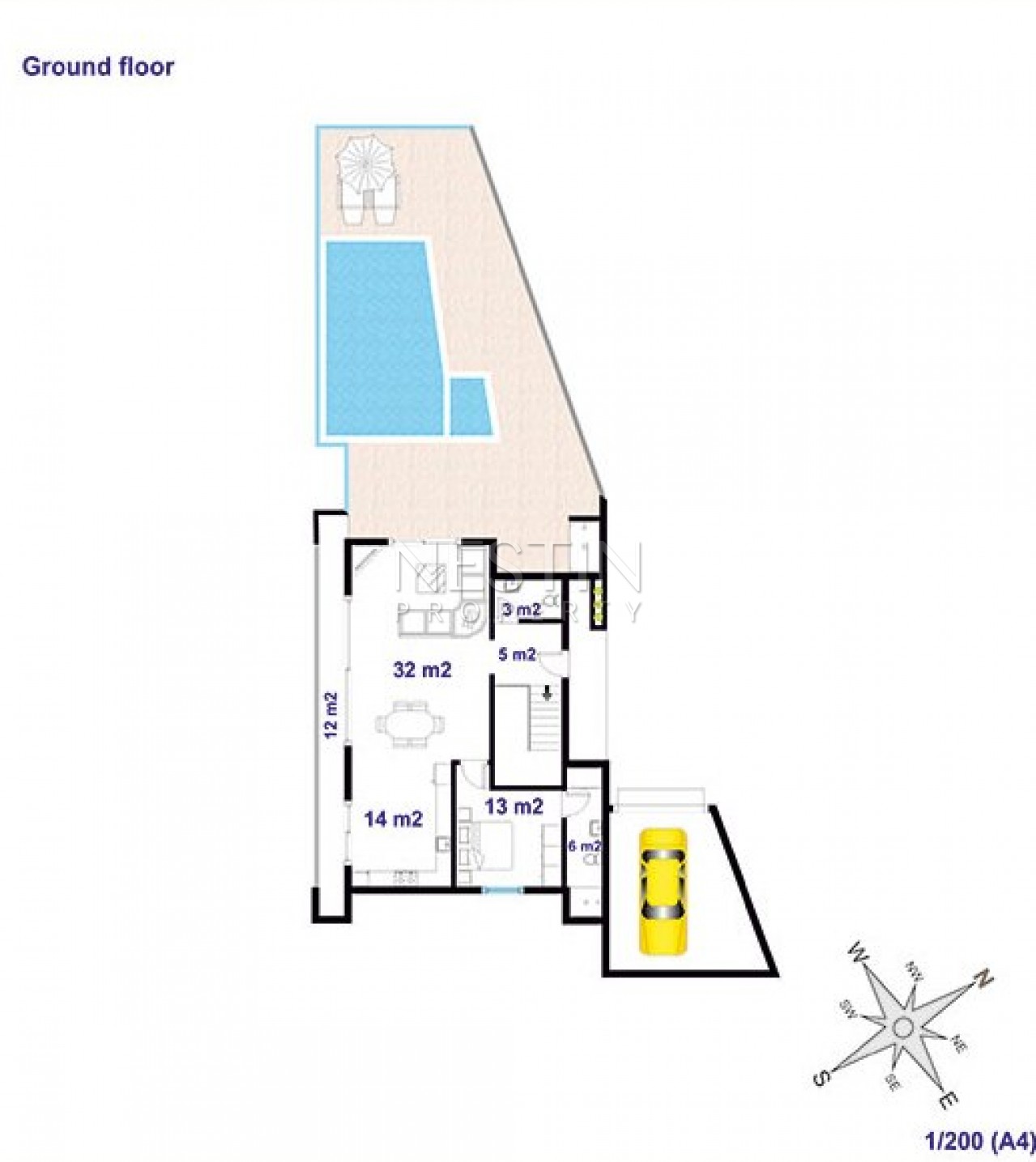 Вилла 5+1 в элитном комплексе в районе Каргыджак фото 90