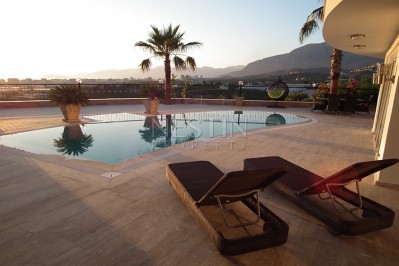 Просторная Вилла 3+2 в районе Каргыджак с видом на Средиземное море и горы фото 4