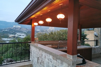 Просторная Вилла 3+2 в районе Каргыджак с видом на Средиземное море и горы фото 10