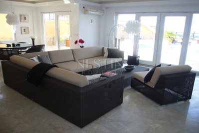 Просторная Вилла 3+2 в районе Каргыджак с видом на Средиземное море и горы фото 11