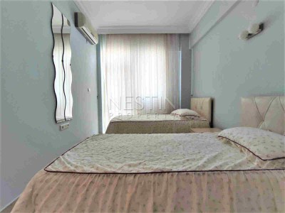 Двухэтажная квартира 2+1 с мебелью в 100 м от моря в Демирташ фото 17