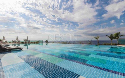 Роскошная квартира 2+1 на первой линии от моря в Каргыджаке фото 28