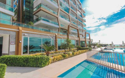 Роскошная квартира 2+1 на первой линии от моря в Каргыджаке фото 34