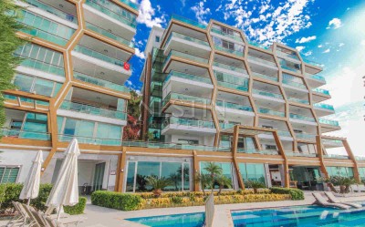 Роскошная квартира 2+1 на первой линии от моря в Каргыджаке фото 35