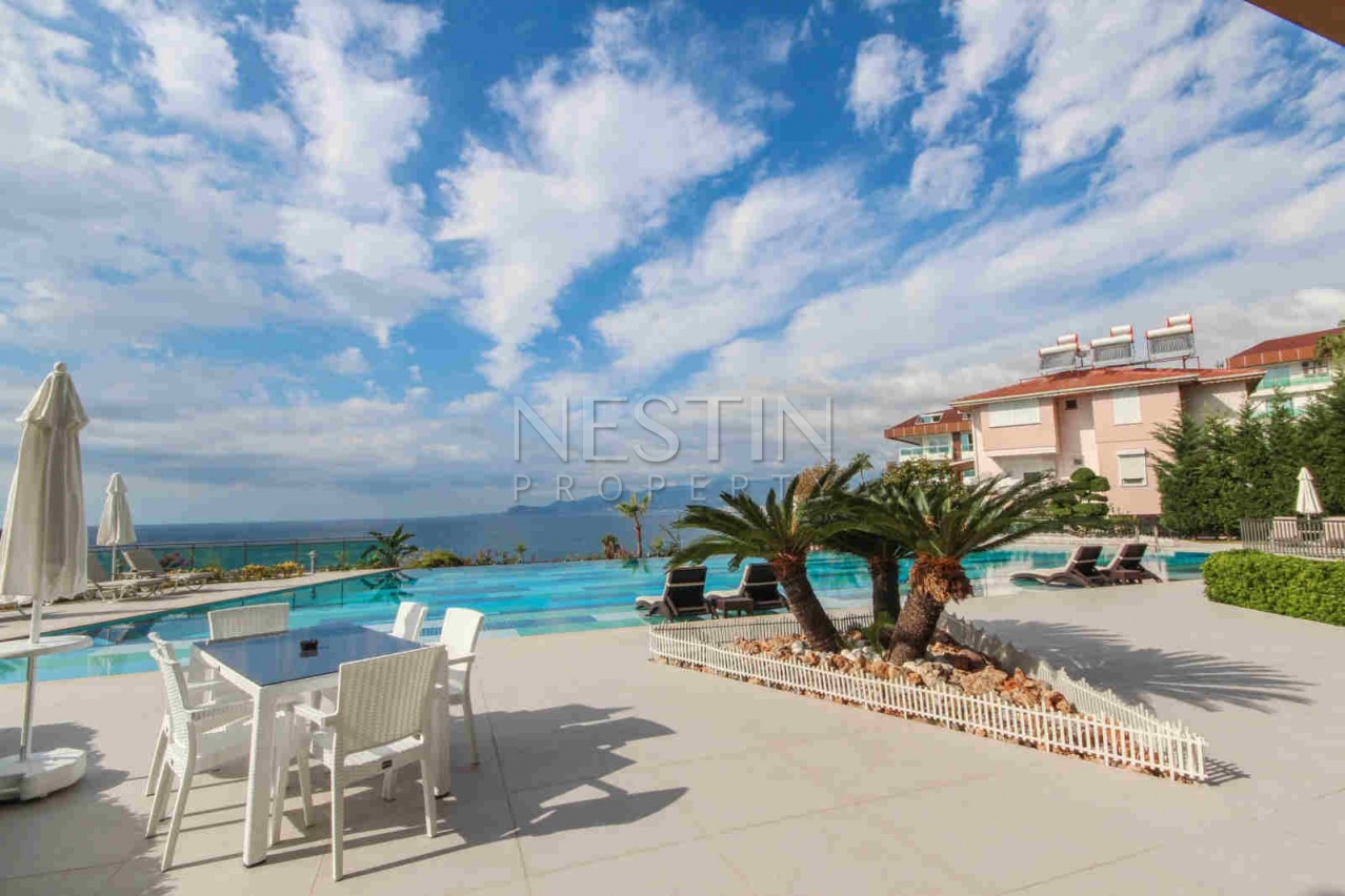 Роскошная квартира 2+1 на первой линии от моря в Каргыджаке фото 43