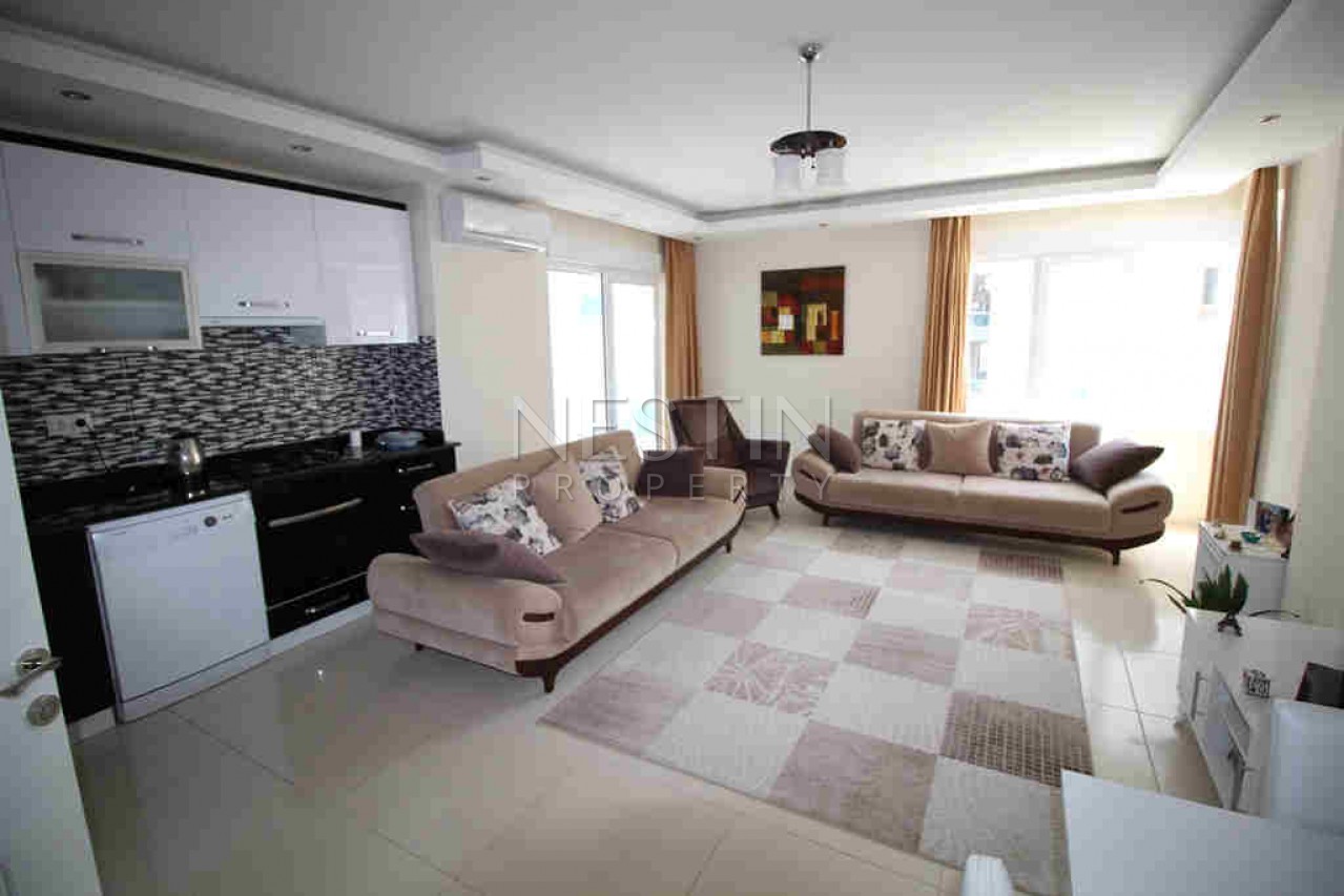 Квартира 2+1 в районе Тосмур в 500 м от Средиземного моря фото 2