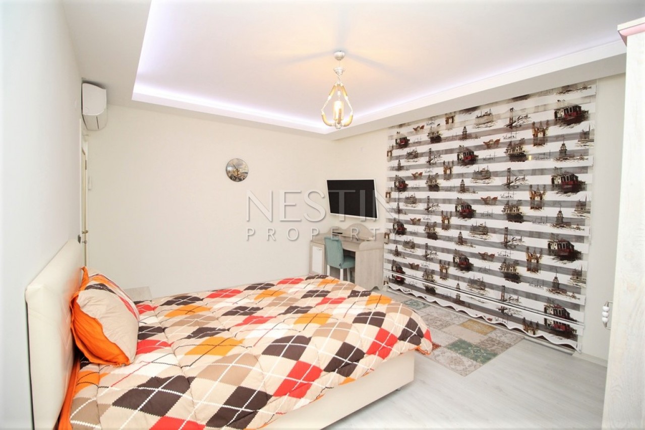 Уютная квартира 3+1 в городе Аланья с шикарным видом на Средиземное море фото 8