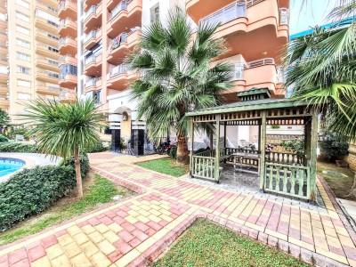 Трехкомнатная квартира в Махмутларе, с видом на горы фото 4