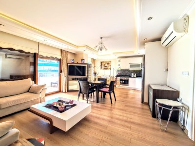 Трехкомнатная квартира в Махмутларе, с видом на горы фото 8