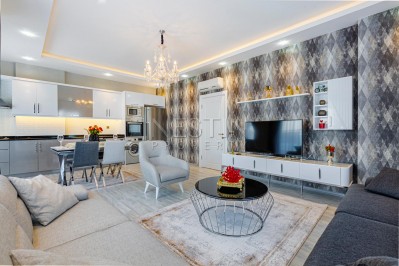 Квартира 2+1 с новым ремонтов в районе Махмутлар, в 150 м от моря фото 2