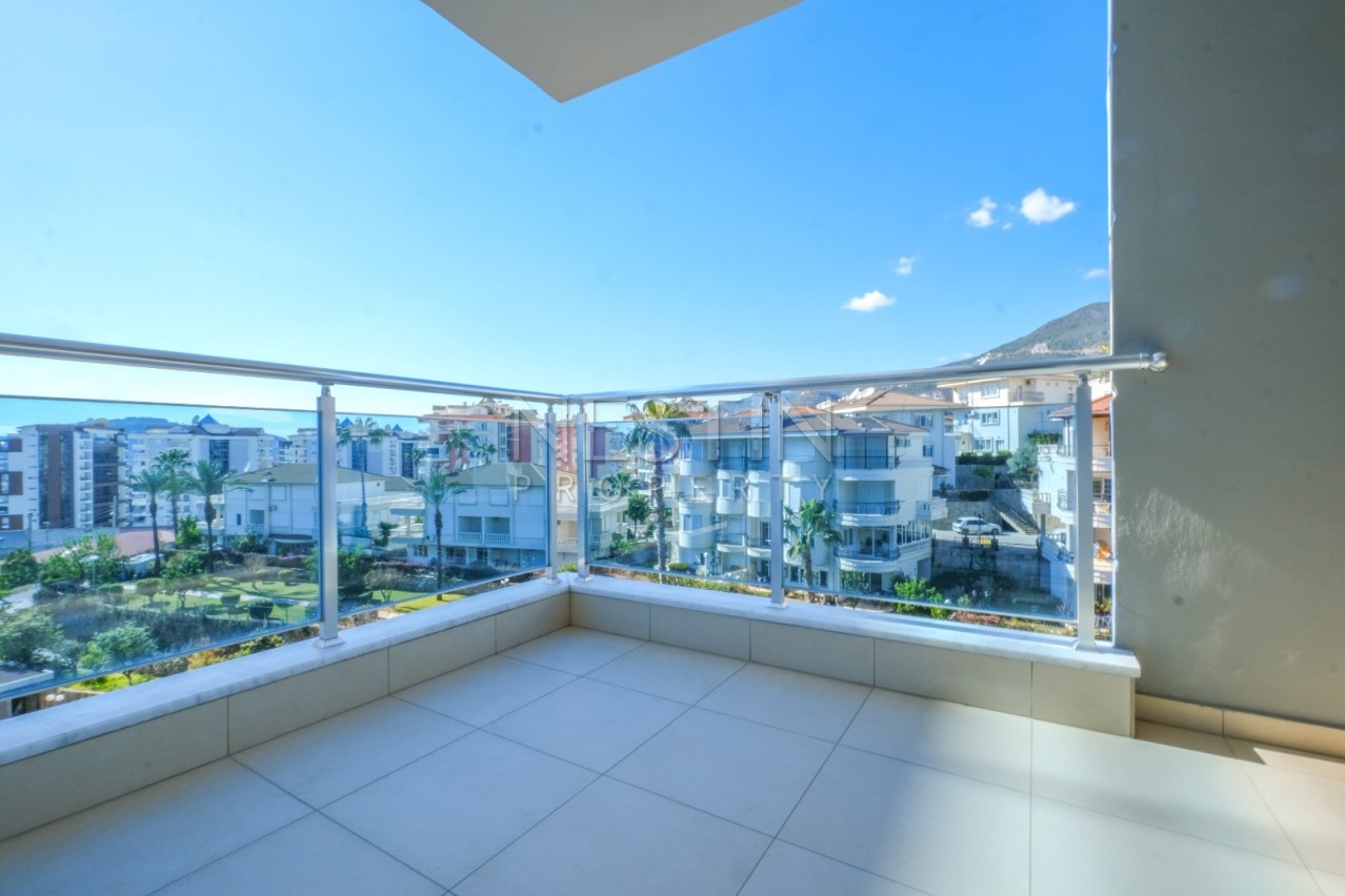 Светлая квартира 2+1 в районе Джикджилли с видом на море и горы фото 16