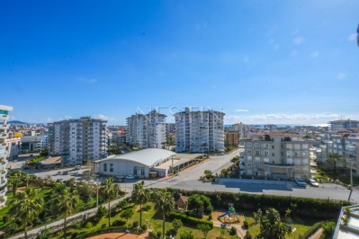 Светлая квартира 2+1 в районе Джикджилли с видом на море и горы фото 19