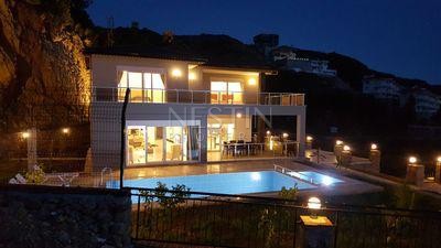 Вилла 4+1 в районе Каргыджак с видом на Средиземное море фото 2