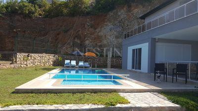 Вилла 4+1 в районе Каргыджак с видом на Средиземное море фото 3